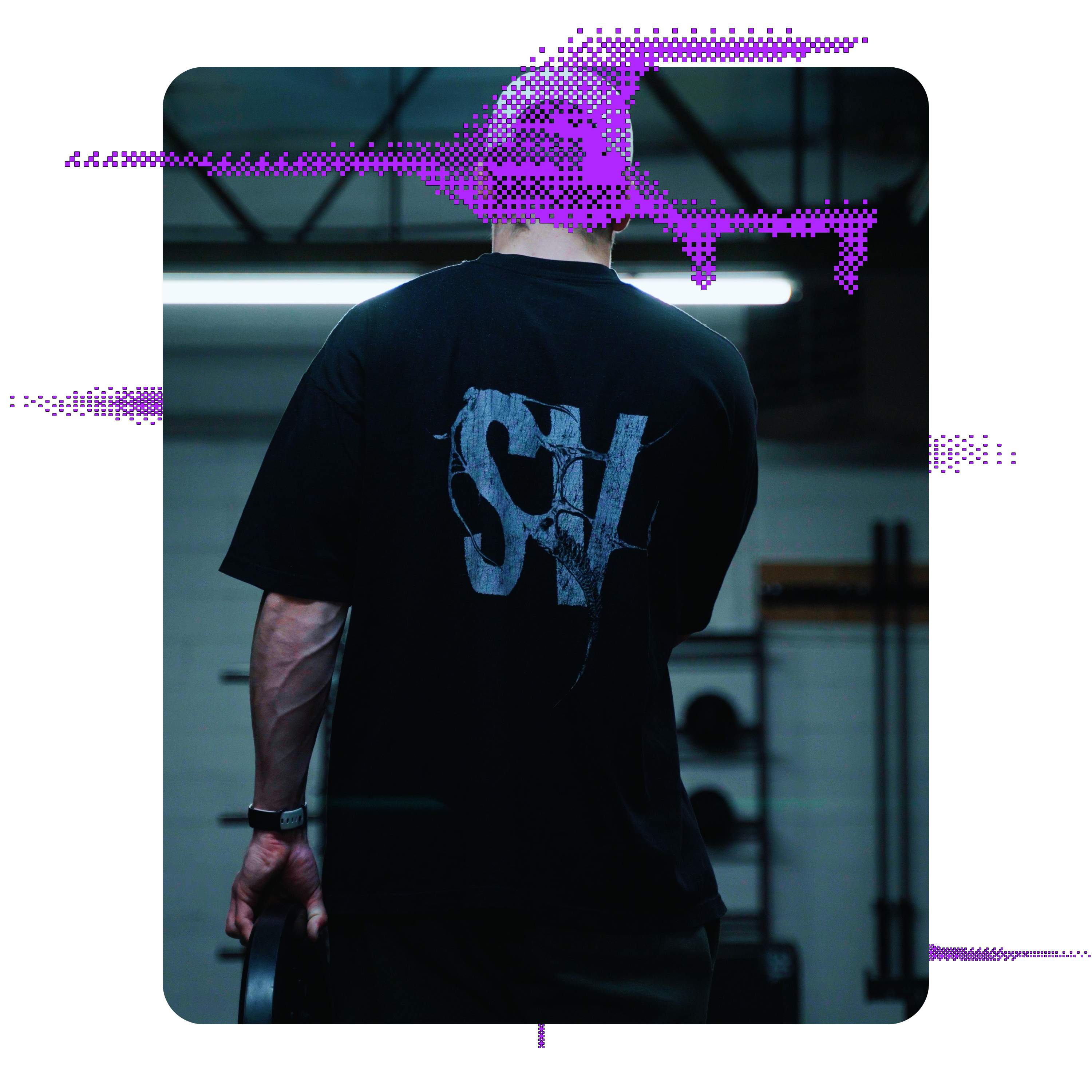 SiZR branded apparel with digital effects